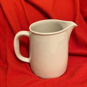 White Vintage Arabia Finnish Pitcher